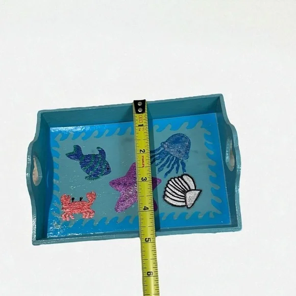 Handmade Ocean Themed Trinket Dish - Picture 4 of 6